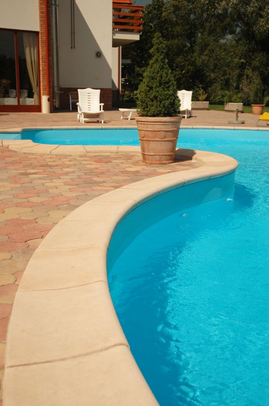 Poolside Hardscaping